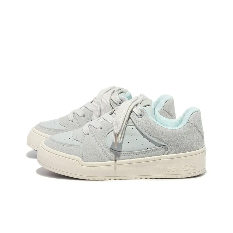 SNXR Low Top Skateboard Shoes Women's Moon Blue-3