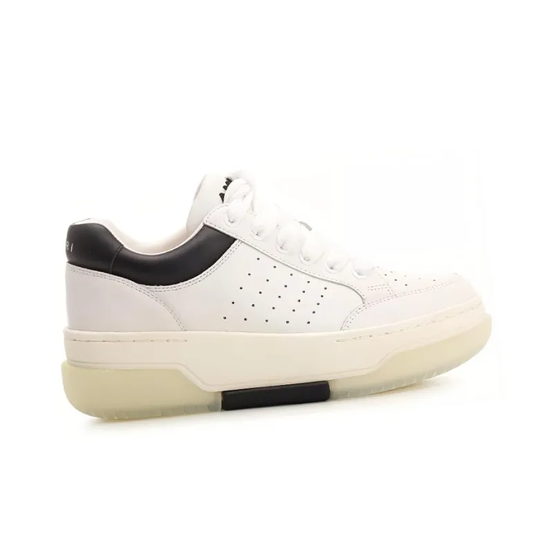 AMIRI Stadium Low 'White Black'-2