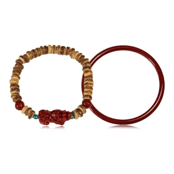 COPI Imitation Cinnabar Bracelets Unisex