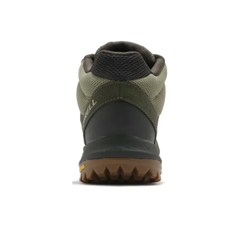 MERRELL Nova 2 Anti-Slip Wear-Resistant High-Top Outdoor Shoes Men's Green-2