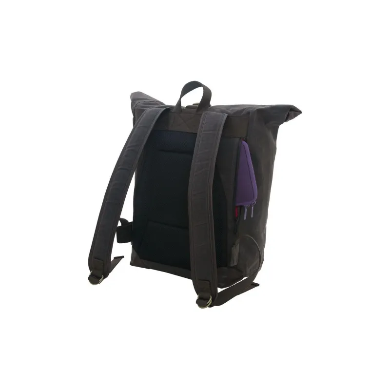Manhattan Portage Martexin Original Wax Backpack Unisex Dark Brown-5