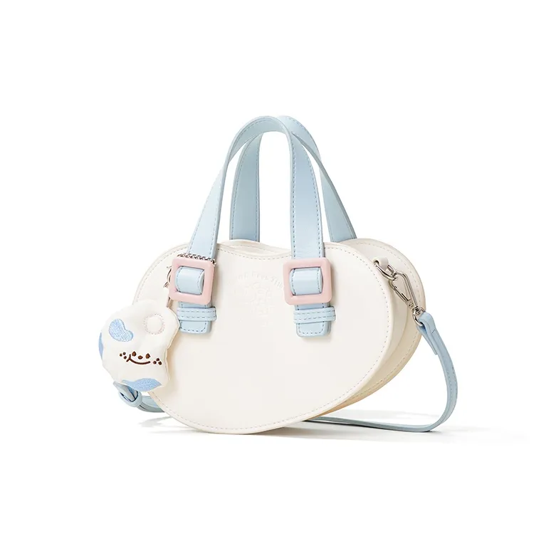 Sound For Life Synthetic Leather Shoulder Bag Crossbody Bag Handbag Small Size Women's Yellow/White-8