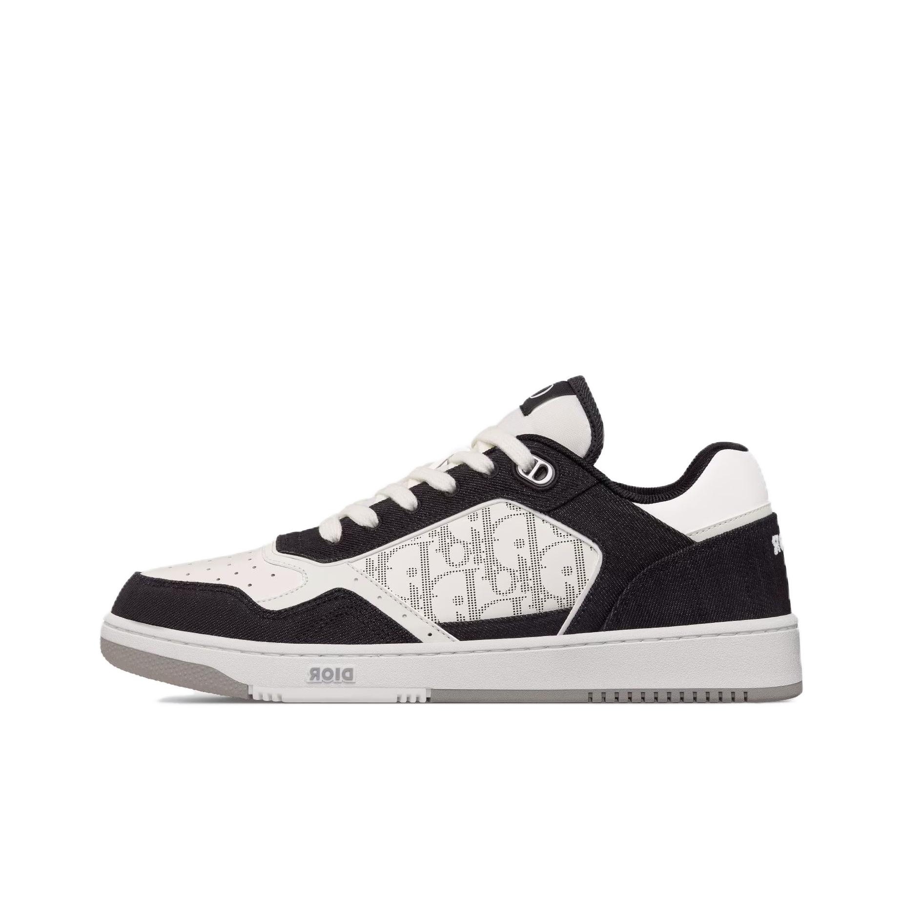 DIOR B27 Low White Black Denim - POIZON