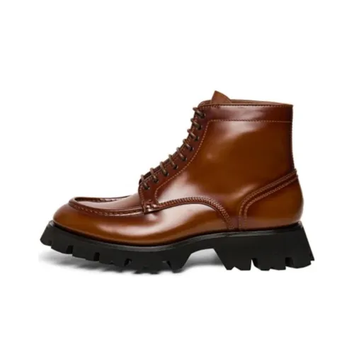 Santoni Alfie Suede Chunky-sole Boots