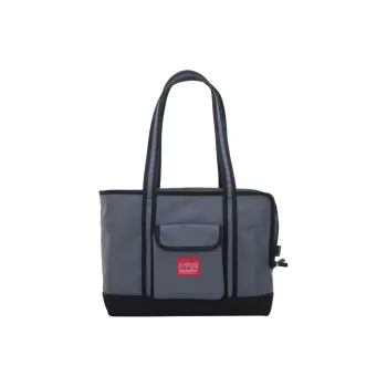 Manhattan Portage CORDURA Classic Fabric Pet Bag One Shoulder Handbag Small Size Unisex Gray & Black