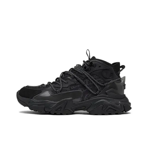 Champion Bromad Twisted Anti Slip Wear Resistant Low Top Chunky Sneakers Men's Black