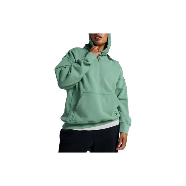 Converse Gold Standard Loose Fit Pullover Hoodie Sweatshirt Unisex Green-2