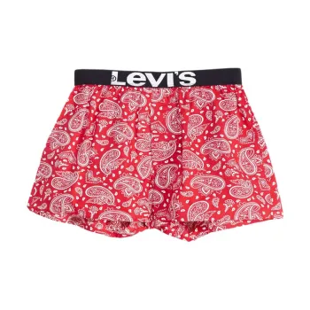 Levi’s SS24 Woven Emmet Yarn Dye Plaid Boxers Boxer Shorts Men's Red