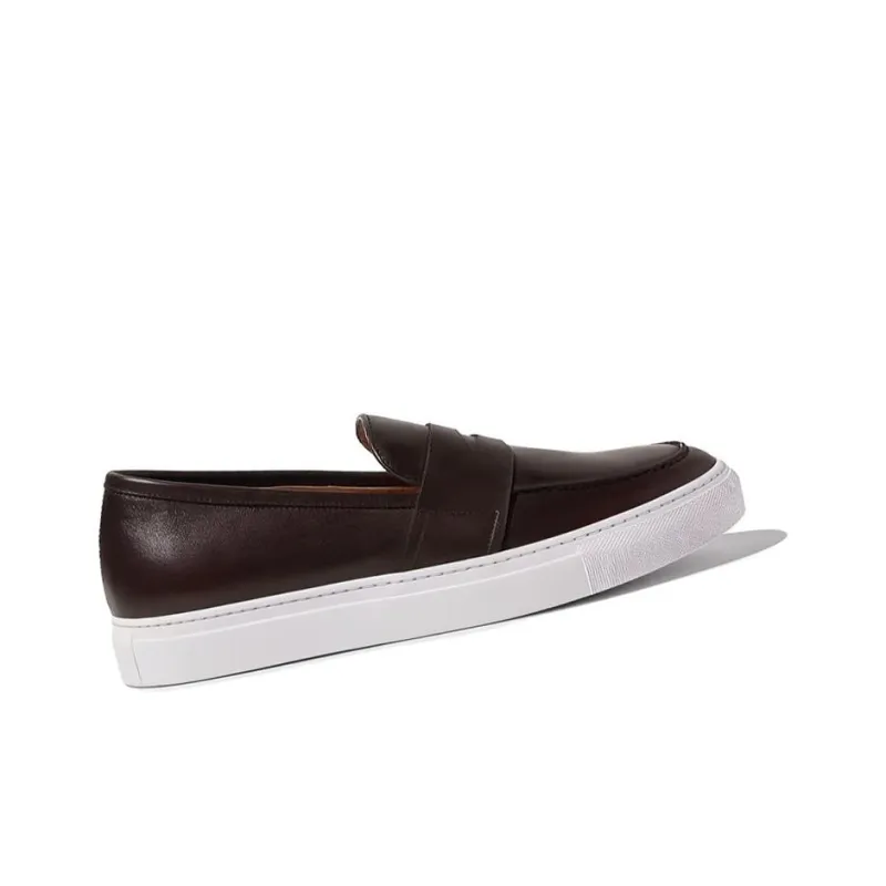 SCAROSSO Alberto Round Toe Penny Sneakers-1