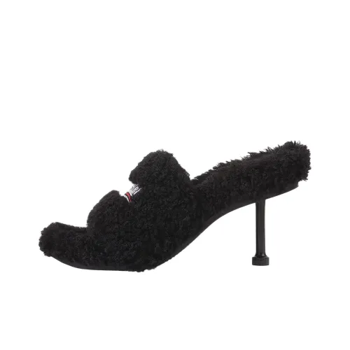 Balenciaga Furry Sandals Women's