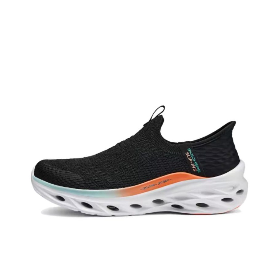 Skechers Slip Ins Casual Shoes Women's Low-Top Black - POIZON