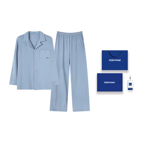 Floating light islands Men Pajama Sets
