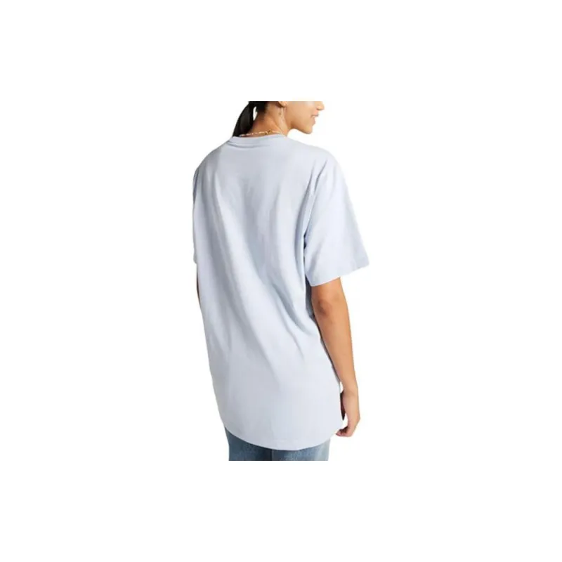 Converse Go-To Embroidered Star Chevron Standard-Fit T-Shirt T-Shirt Unisex Light Blue-1
