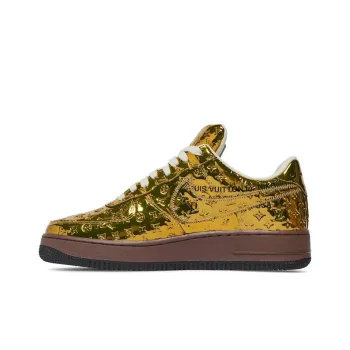 LOUIS VUITTON X LOUIS VUITTON Lv Air Force 1 Low 'Gold'