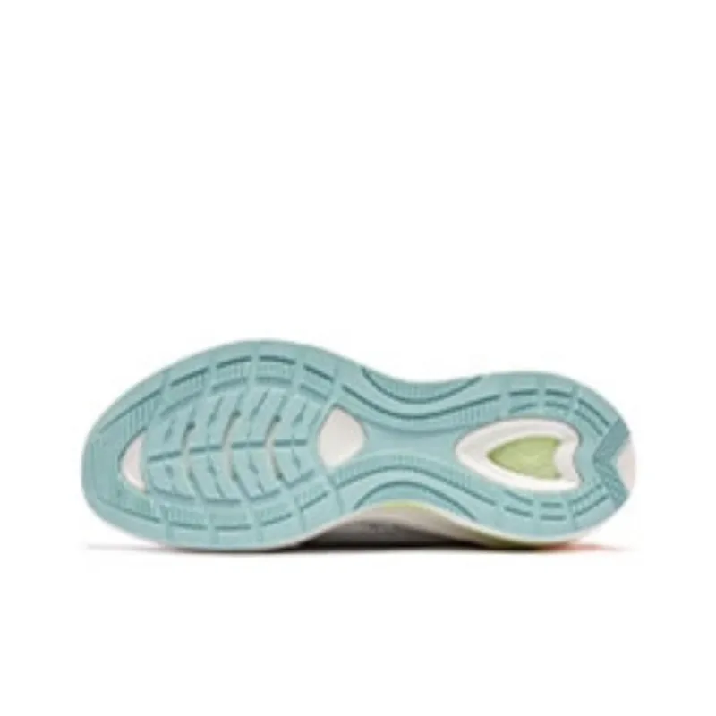 QIAODAN Shock Absorbers With Slip Resistant Features Low Top Running Shoes Men's White Blue-4