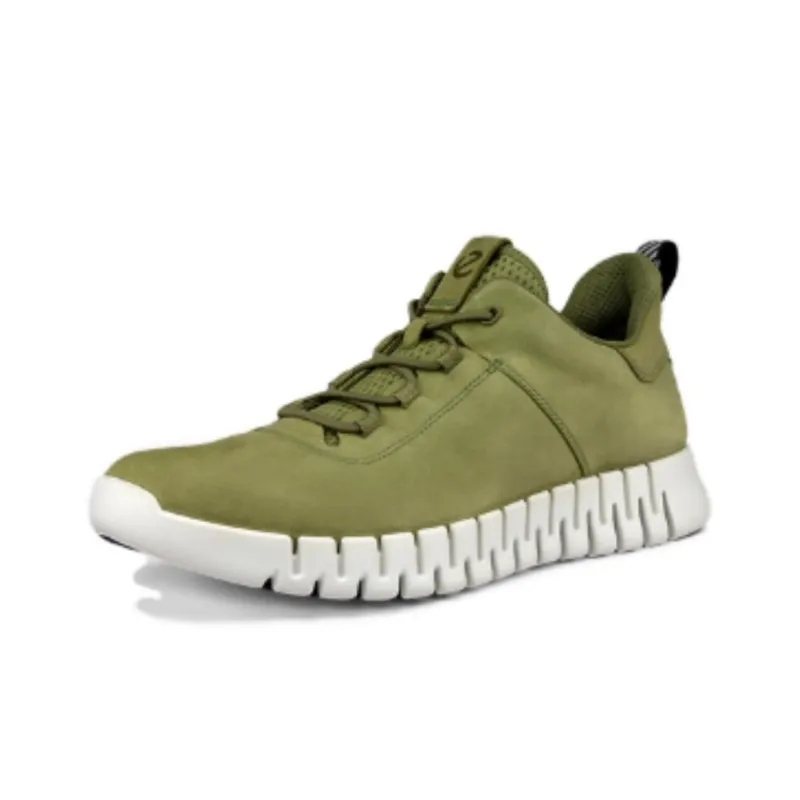 Ecco Low Top Casual Shoes Men's Grass Green-1