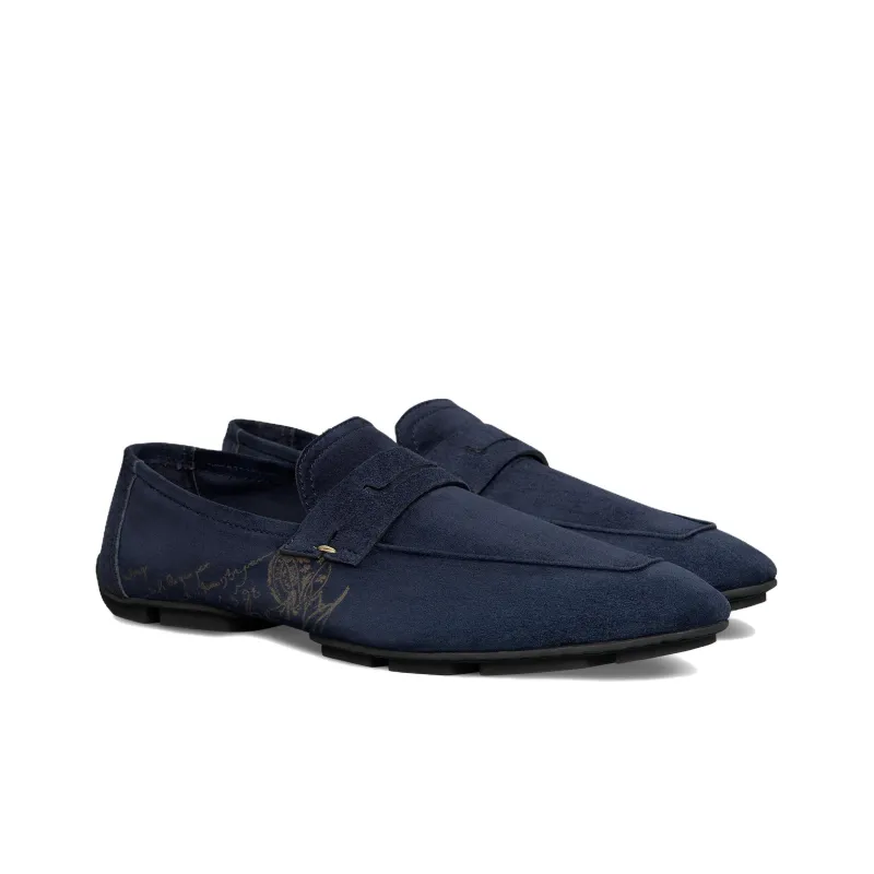 BERLUTI Loafers Men's Marine Blue-2
