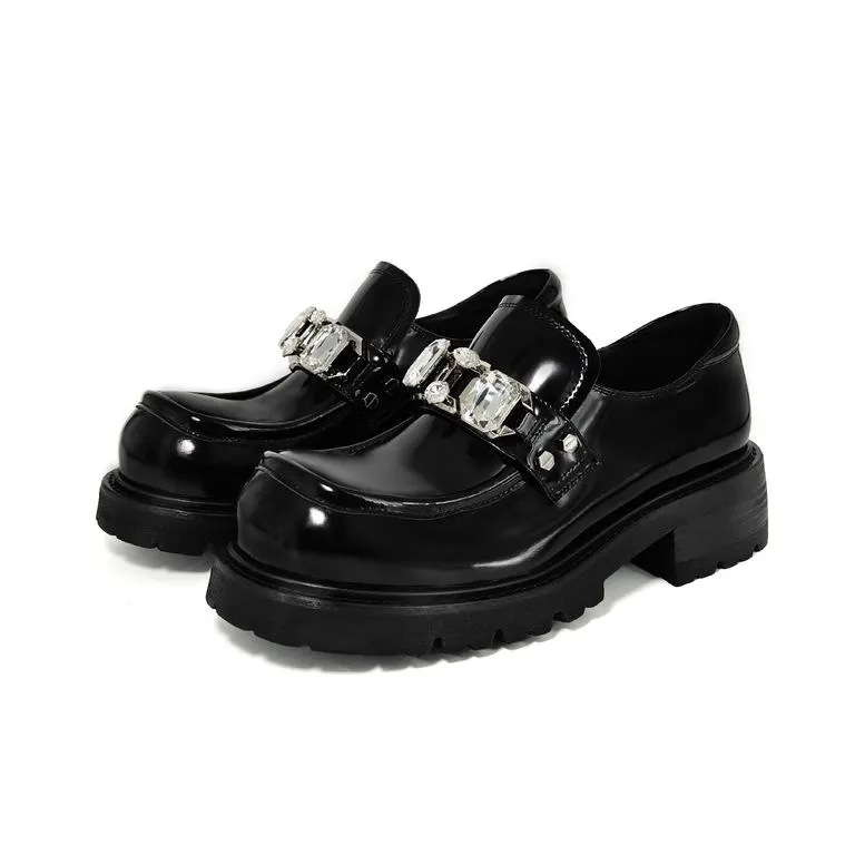 MYKI Miss Modern Loafers Women's Black-1