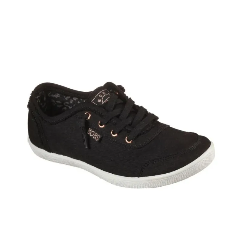 Skechers Bob's B Cute Low Top Sneakers Black Women's-2