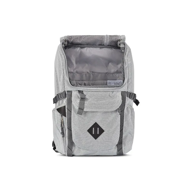 JanSport Fabric Backpack Medium Size Unisex Gray-3