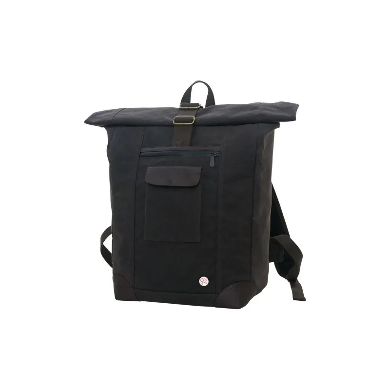 Manhattan Portage Martexin Original Wax Backpack Unisex Dark Brown-1