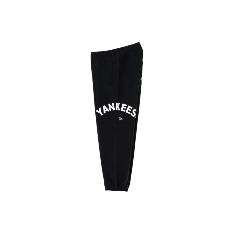 New Era Casual Pants Unisex Black-2