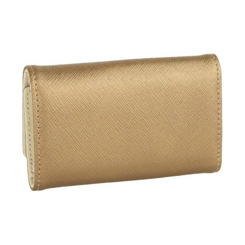 Vivienne Westwood Leather Key Pouch Unisex Gold-1