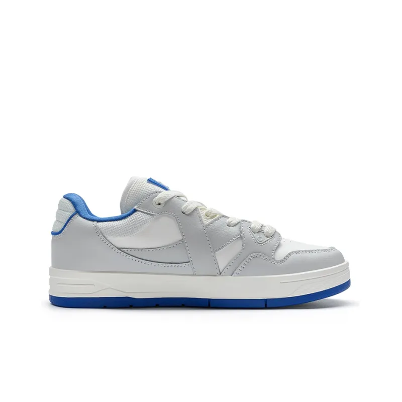 XTEP MAXX1.0 Skateboard Shoes Men Low Top Sail White/Lunar Stone Gray-1