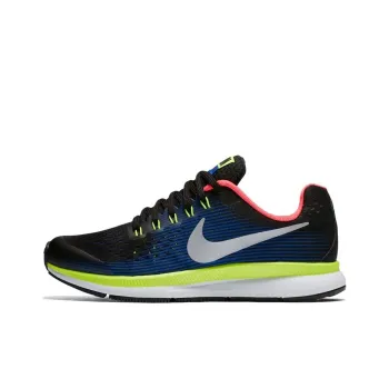 Nike Zoom Pegasus 34 Black Volt Racer Blue GS