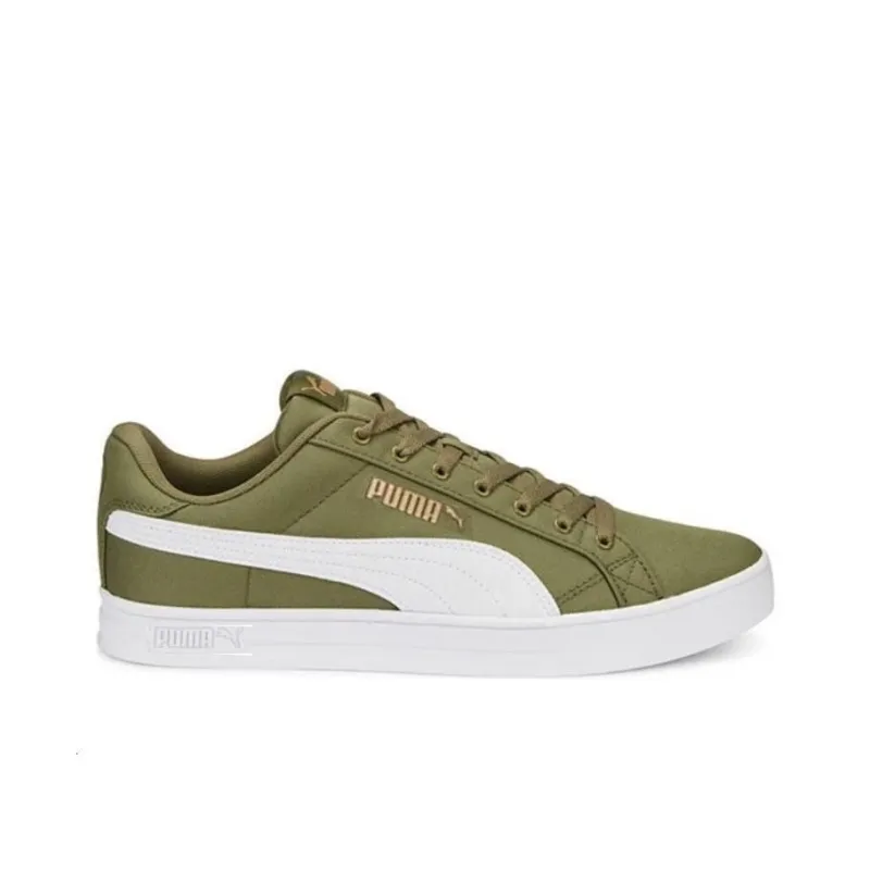 PUMA Smash Vulc V3 Cv Fs 'Olive'-1