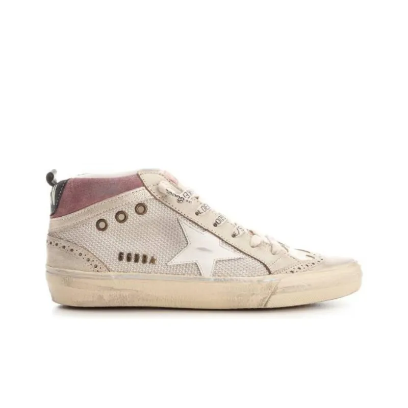 Golden Goose Logo-print Hi-top Sneakers-1