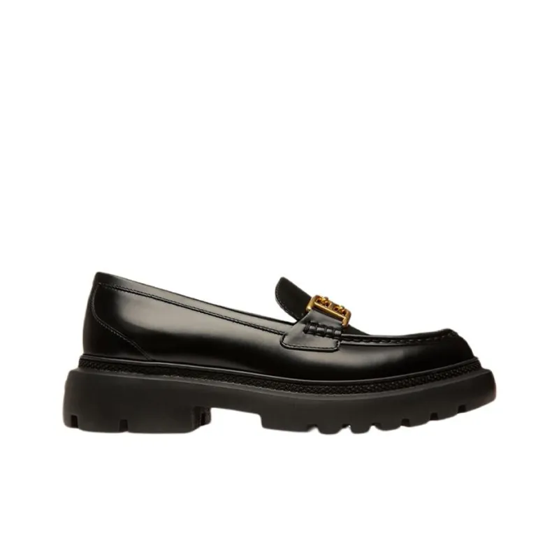 BALLY Gioia Flat Women's Casual Shoes Women's Black-1