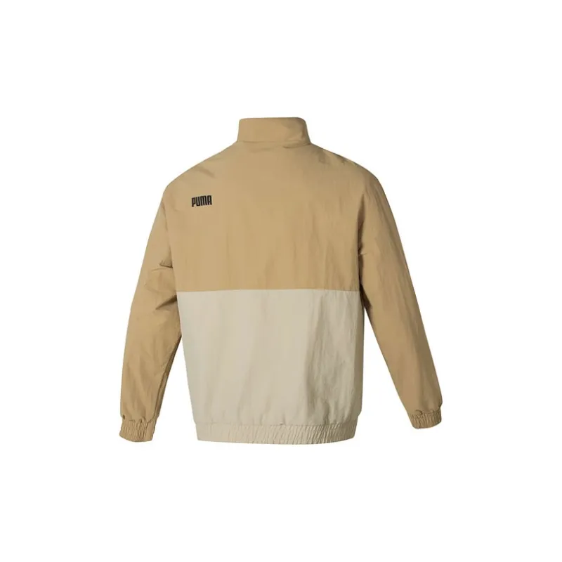 PUMA Jackets Men Khaki-1