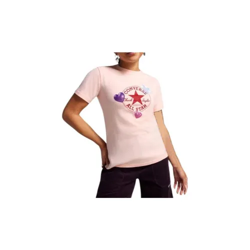 Converse T-Shirts Women's Pink