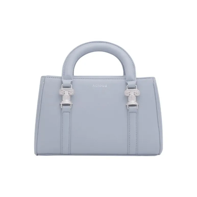 A.Cloud Cow Leather Isabella Bag Small Square Bag Shoulder Bag Crossbody Bag Handbag Small Size Women's Multicolor-0
