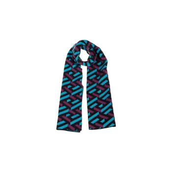 VERSACE La Greca Ribbed Scarf