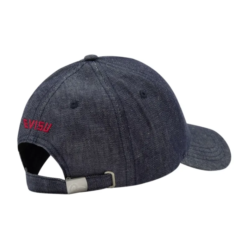 EVISU Cotton Baseball Caps Unisex-1
