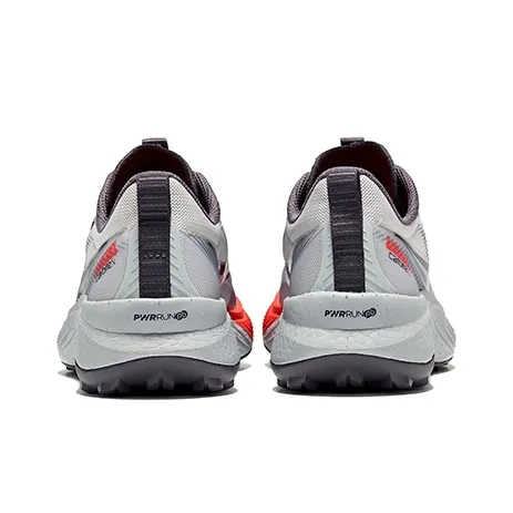 Saucony ENDORPHIN EDGE Coffee Ride Low Top Running Shoes Women's Gray Red-3