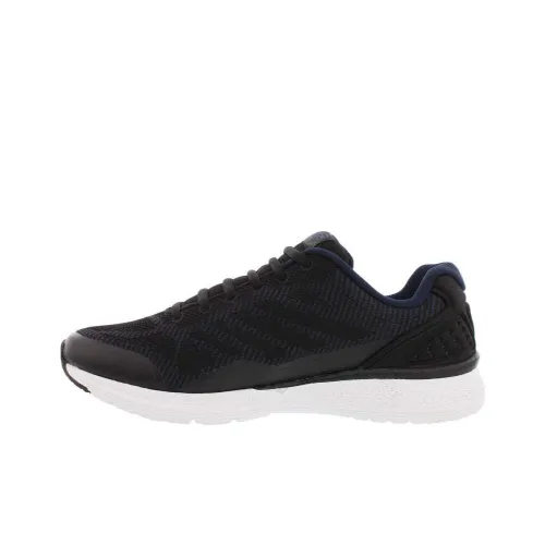 FILA Athletics Memory Foam Athletic Cushioning Wear-Resistant Low-Top Running Shoes Men's Black