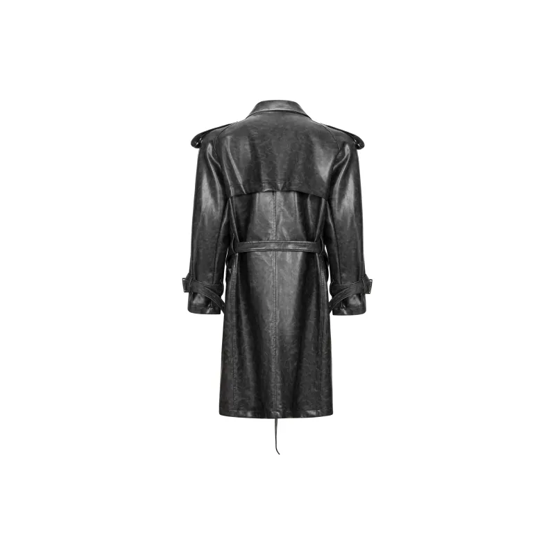 TIWILLTANG Trench Coats Unisex-4