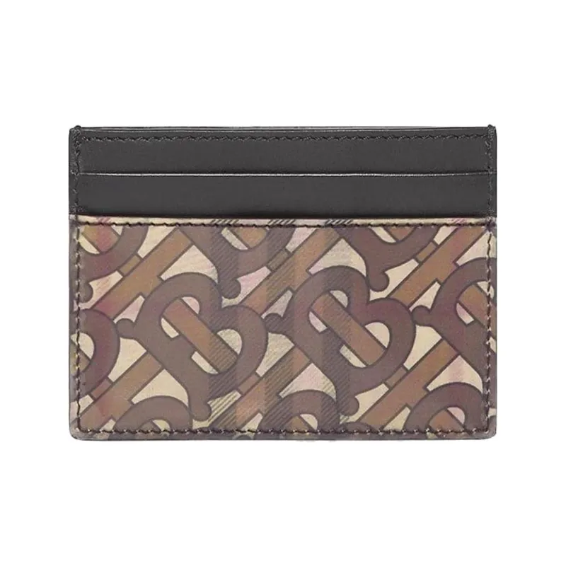 Burberry 3D Print Card Case 4 Slot Archive Beige-1