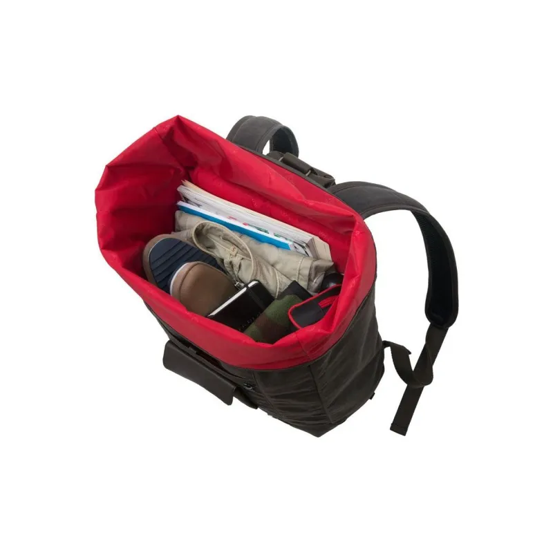 Manhattan Portage Martexin Original Wax Backpack Unisex Dark Brown-7