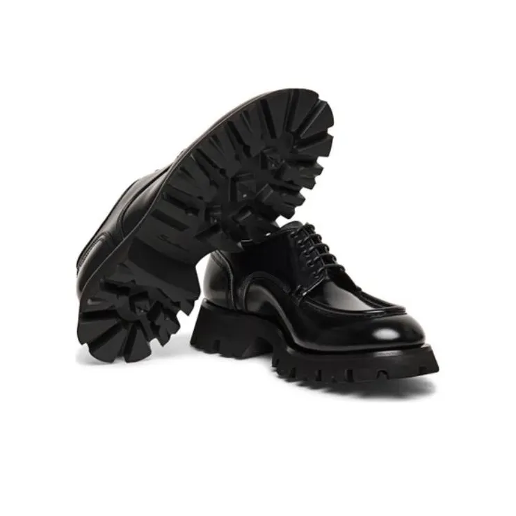 Santoni Patent-finish Leather Loafers-4