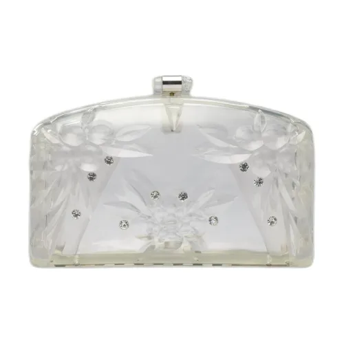 Maison Margiela Plexiglass Clutch Women's Transparent White