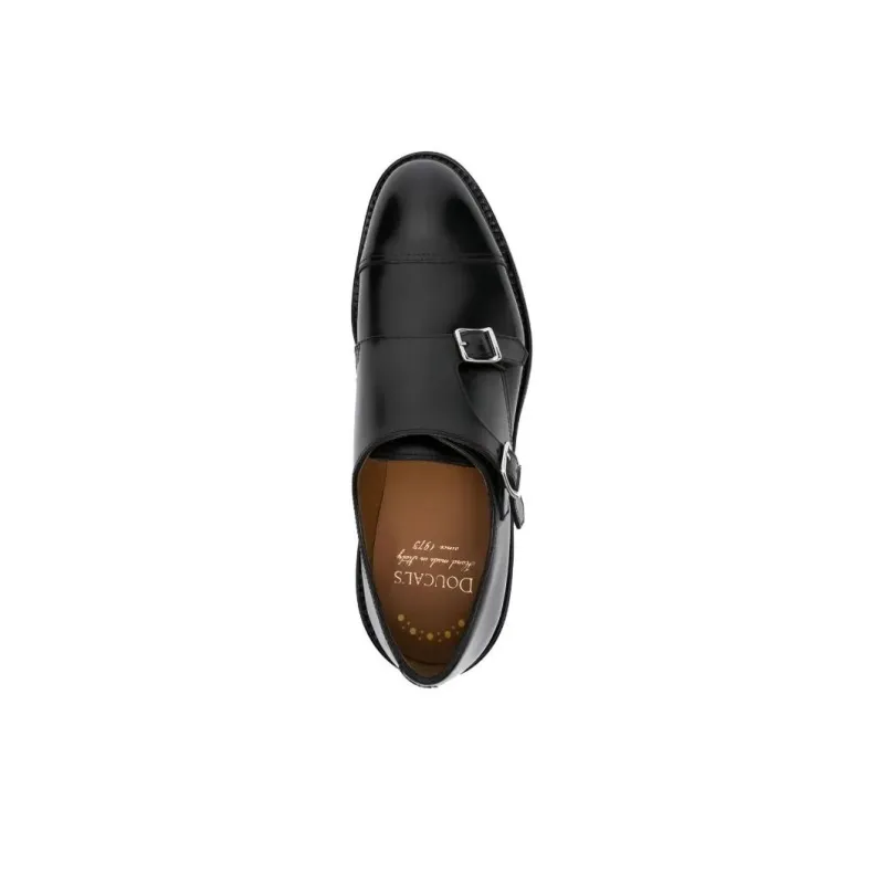 DOUCAL'S Double Buckle Shoes-4
