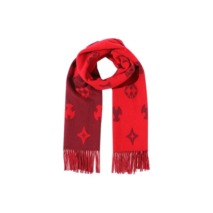 Fancet Studios 100% Sheep Wool Knit Scarves Unisex-0