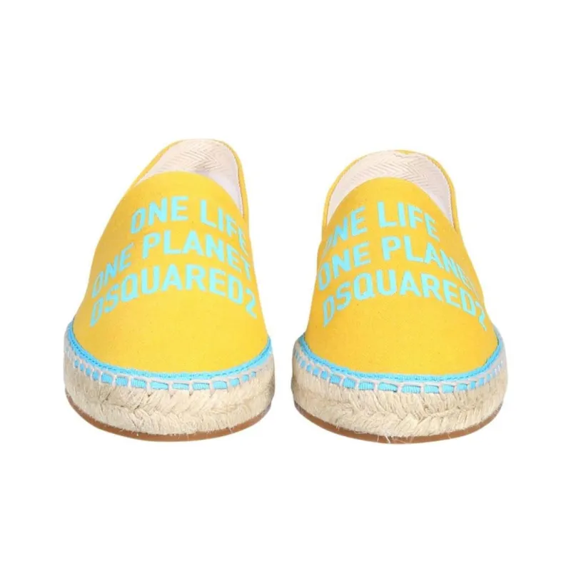 DSQUARED 2 Logo Printed Espadrilles Women's-3