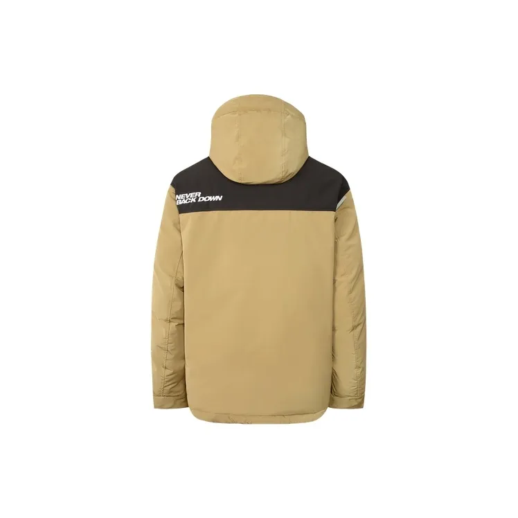 EVISU Down Jacket Men's Apricot-1