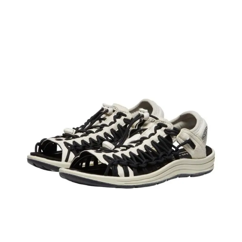 KEEN UNEEK 2 Beach Sandals Women's Black White-2