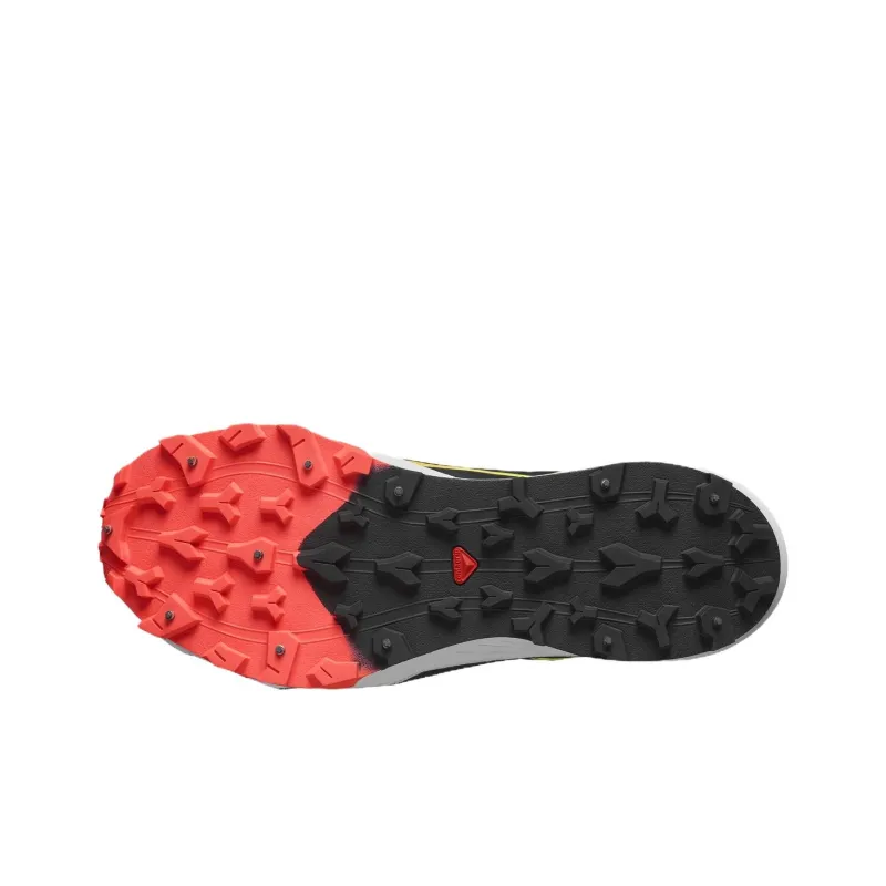 SALOMON Winter Cross Spike 'Black Fiery Coral'-4